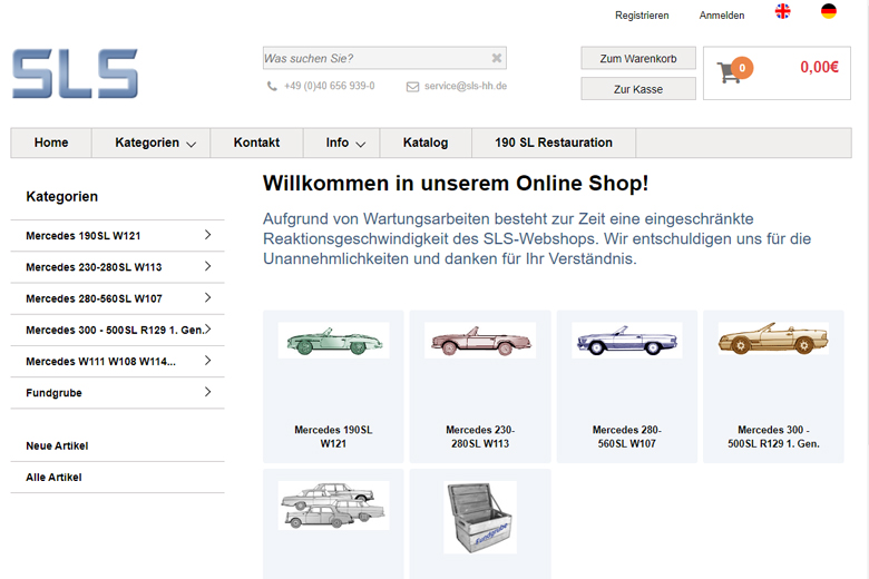 Mercedes Oldtimer Ersatzteile - Online Shop | CLASSIC PORTAL