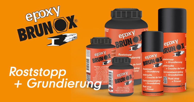 BRUNOX epoxy Roststopp - Anwendung