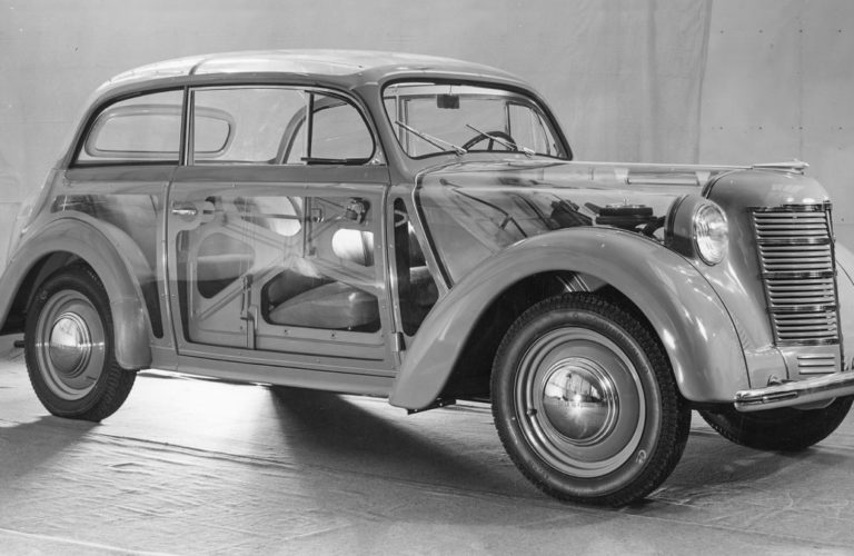 "gl‰serner" Opel-Kadett (2-t¸rige Limousine) 1938