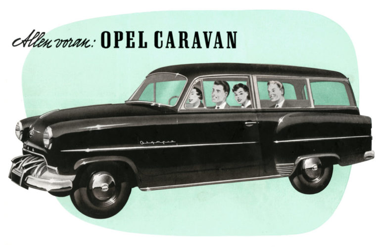 1953 Opel Olympia Rekord Caravan