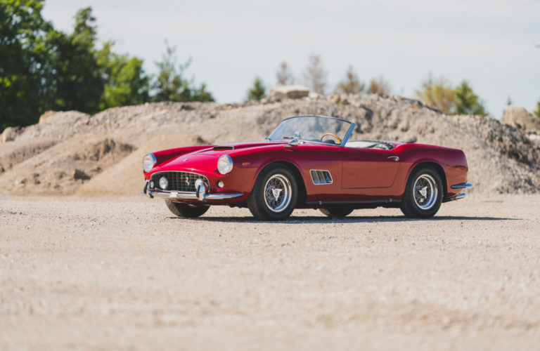 1962er Ferrari 250 GT Coupé mit kurzem Radstand, 8 145 000 Dollar - 7 330 500 Euro Platz drei.