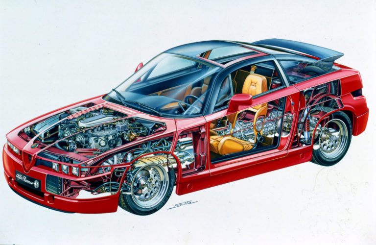 Alfa Romeo SZ (1989–1993).