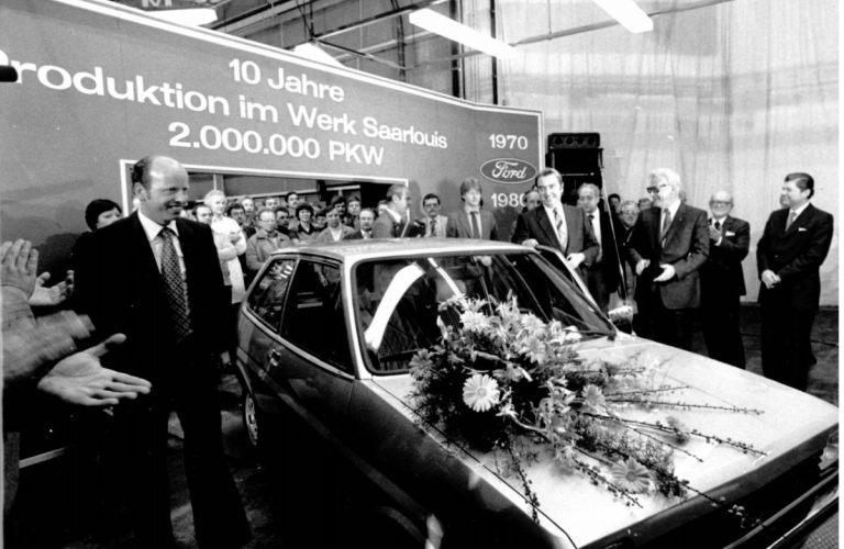 50 Jahre Ford Saarlouis: Das 2.000.000ste Fahrzeug.