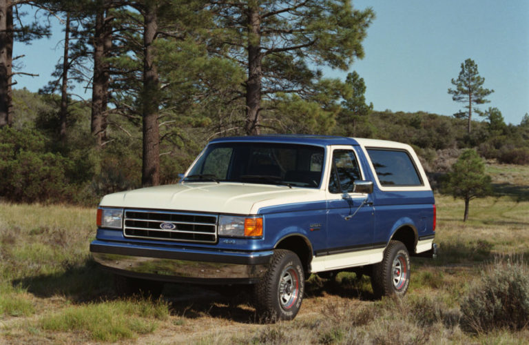 Ford Bronco, vierte Generation, 1989.