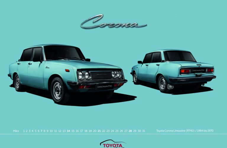 Toyota-Classic-Kalender 2021.