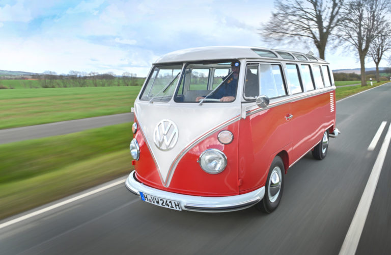 VW Bulli "Samba" von 1965.