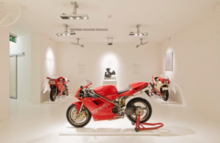Ducati-Museum in Bologna.