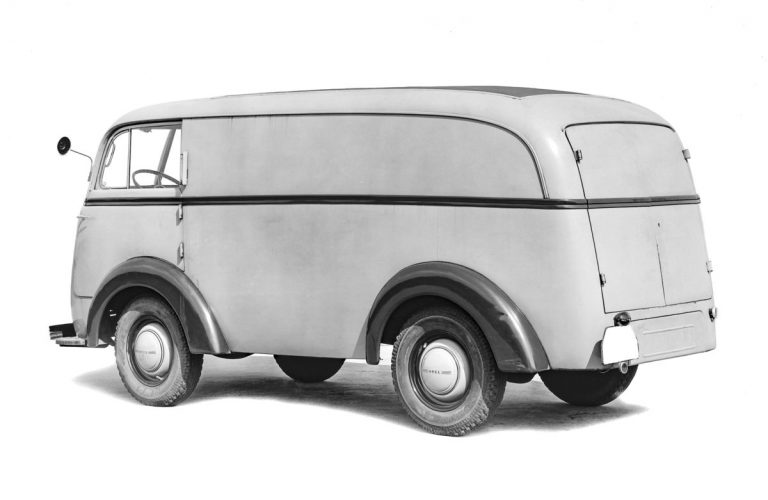 Prototyp eines Opel Blitz Lieferwagen 1,5-23 COE (1937).