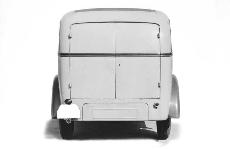 Prototyp eines Opel Blitz Lieferwagen 1,5-23 COE (1937).