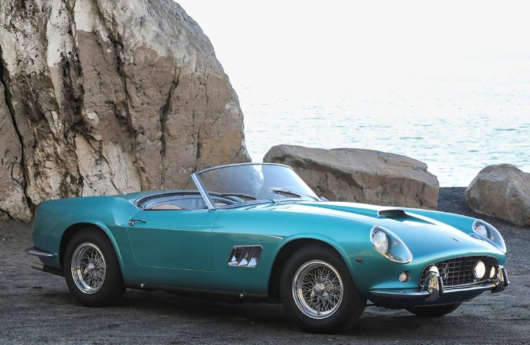 Versteigerung auf Amelia Island: 1962er Ferrari 250 GT SWB California Spider (Schätzwert: 16,92 bis 18,8 Millionen Euro).