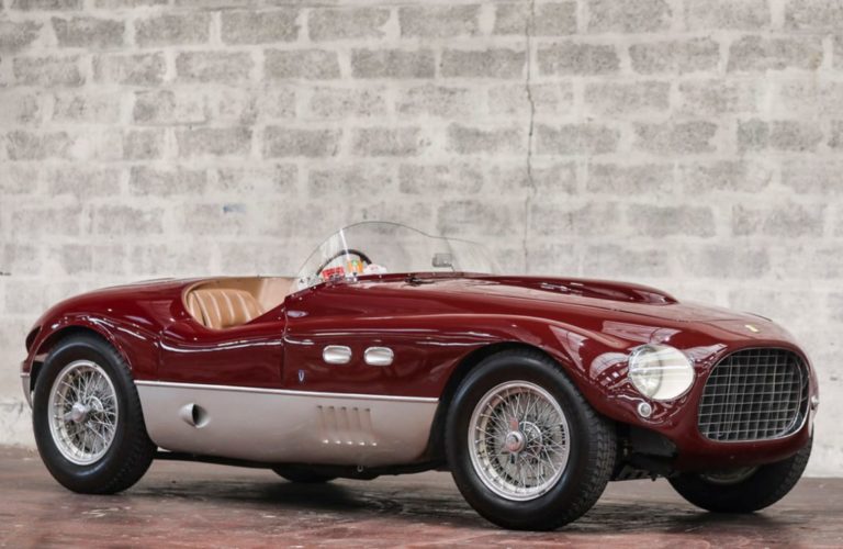 Versteigerung auf Amelia Island: 1953er Ferrari 250 MM Spider Series II (Schätzwert: 2,82 bis 4,7 Millionen Euro).